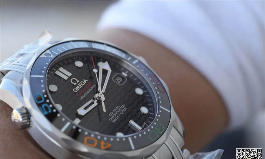 Omega Seamaster Diver 300M 522.30.41.20.01.001 V6 Factory z1:1 Best Edition Replica Watch Stainless Steel Strap